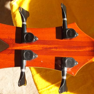 Dean USA Custom Shop "Deceiver" Bass Guitar 2009 - Walnut image 7