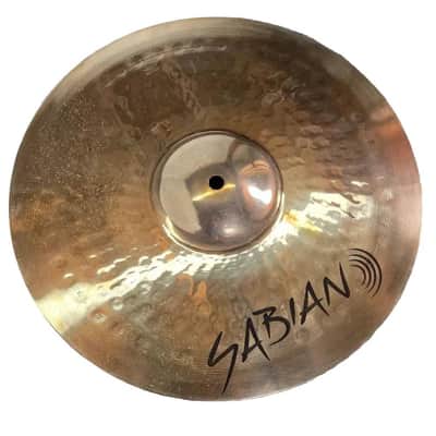 Used Sabian AAX Brilliant Medium Hi Hat Cymbals 14" - Very Good image 3