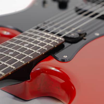 1985 Fender HH Contemporary Stratocaster Torino Red w/ System One 1 Locking Trem, TBX Tone Control, Padded Gigbag image 8