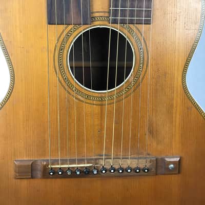 Lyon and Healy Double neck Acoustic 1920 Natural image 7
