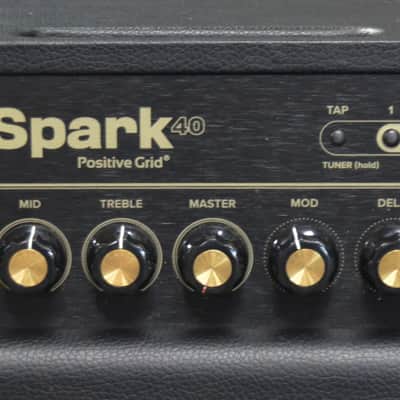 Spark Positive Grid 40w Guitar Modeling Amplifier – Used - Balck Tolex image 3
