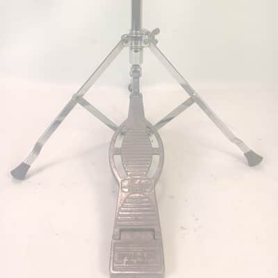 Ludwig Atlas Hi-Hat Cymbal Stand Chrome Spur-Lok Direct-Pull Block Logo 60s#1123 image 4