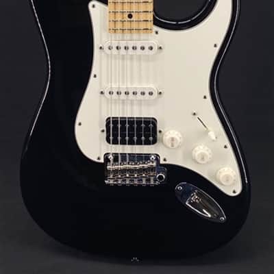 Open Box Demo Suhr Classic S in Black with HSS Pickup Configuration and Maple Fretboard image 1