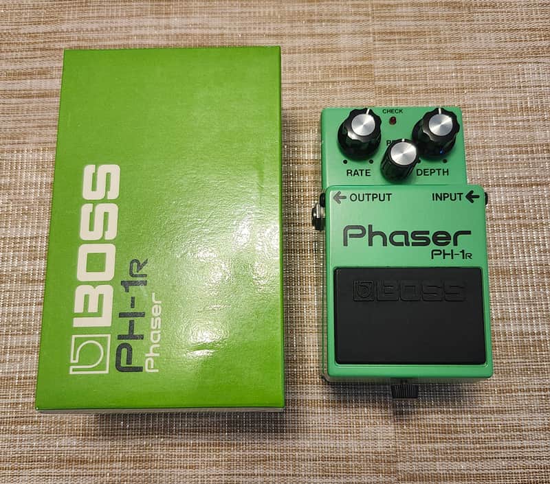 Boss PH-1R Phaser (Black Label) 1980 - 1985 - Green image 1