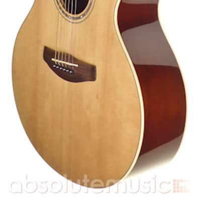 Yamaha CPX500 NT Electro Acoustic Guitar, Natural with Case image 3
