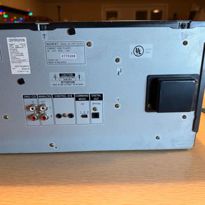 Sony Mega Storage 300 Disc CD Changer/Player CDP-CX355 + Remote - New Belts! image 9