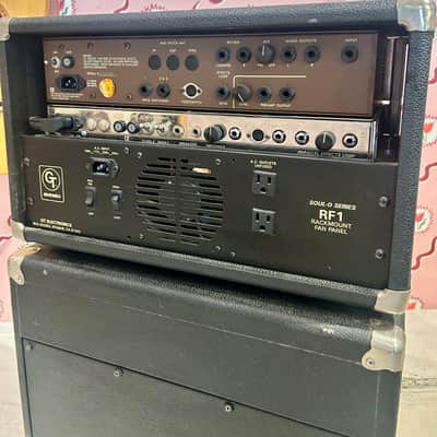 Groove Tubes Trio Preamp / Soul-O Slave 75 Power amp 90's Chrome image 4