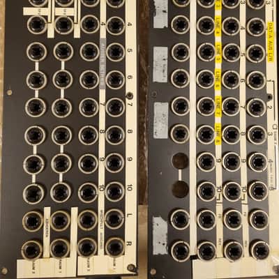 Vintage patchbay, big tuchell '70 - 4 boards, patches image 3