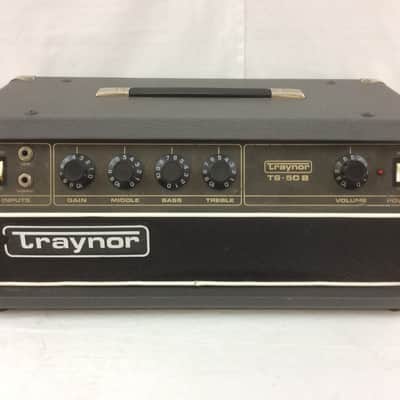 Traynor TS-50B 50-Watt Solid State Guitar / Bass Amp Head