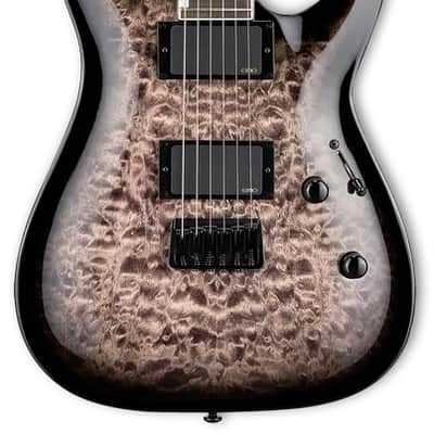 ESP LTD MH-400HT QM See Thru Black Sunburst image 1
