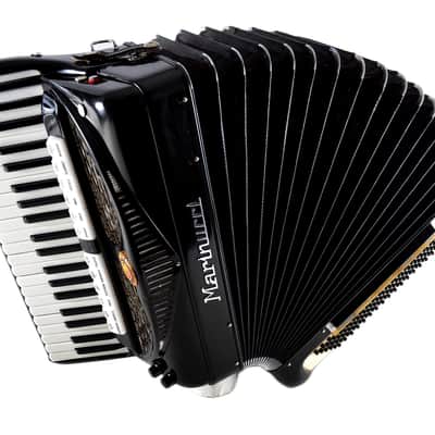 Immagine Rare, Top Italian Made Accordion Marinucci Super Mod 975 - 120 bass, 20 switches + Case & New Straps - Certificate -Video - 16