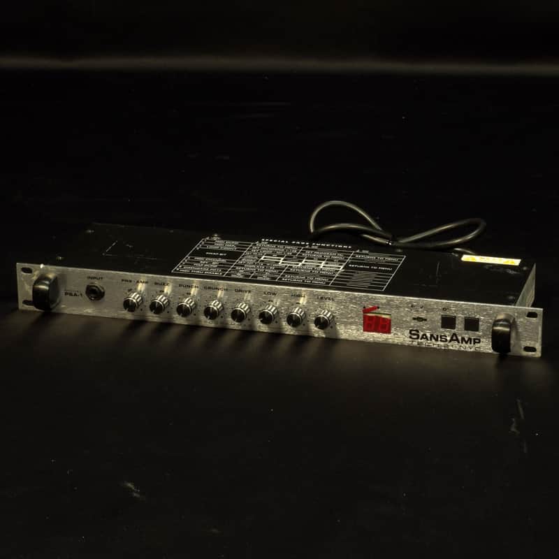 ギター TECH 21 SANSAMP PSA-1 Tech 21 SansAmp PSA-1.1 Analog Tube Amplifier Emulator Pre-Amp