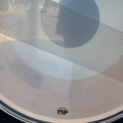 ~WOW!~ DW Collector's Series Maple VLT 6.5x14 Snare Drum in Exotic Ivory Ebony Veneer with Chrome Hardware (Rm 4) image 10