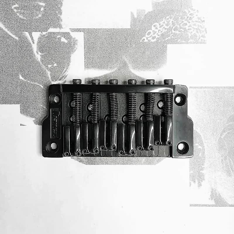 Ibanez Gibraltar Standard II Hardtail Fixed Bridge 6 Strings Black image 1
