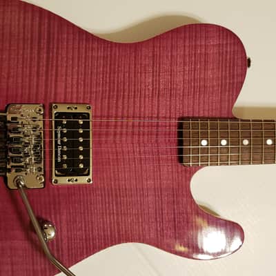 USACG USA made Custom Super Tele Maple/Mahogany 2020 Purple Nitro image 16