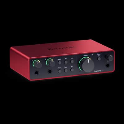 Focusrite Scarlett 2i2 4th Gen USB Audio Interface image 1