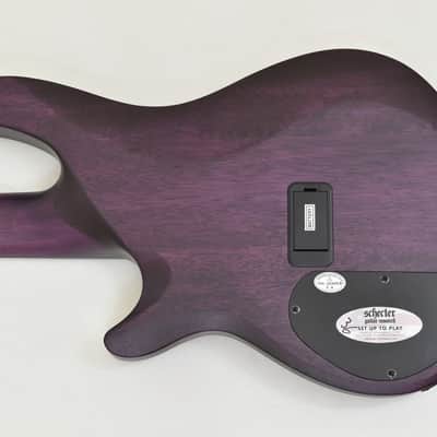 Schecter C-5 GT Bass Satin Trans Purple B-Stock 2624 image 6