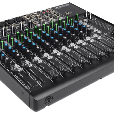 Mackie 1402VLZ4 14-ch. Analog Mixer w/ 6 ONYX Preamps+(2) 5.25" Studio Monitors image 6