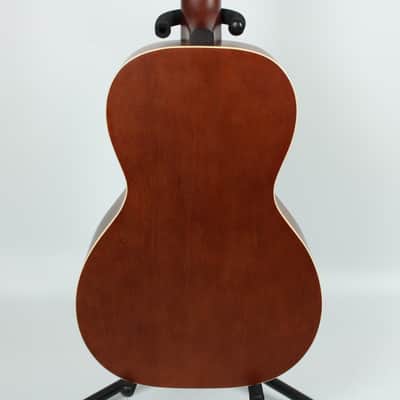 Art & Lutherie AMI Wild Cherry 3/4 Parlor Guitar with Gig Bag image 2