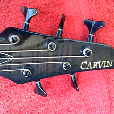 CARVIN 5-String Bass💎PIEZO💎ACTIVE-EQ💎NECK-THRU💎TOP-OF-THE-LINE & BONU$ 💎5 *FREE*$ET$-of-$TRING$ image 6