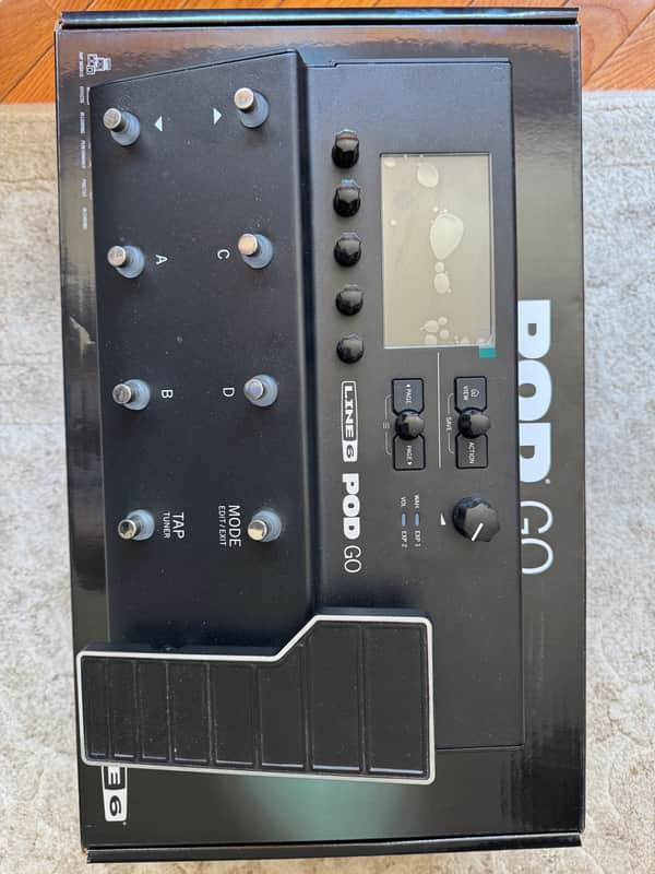 Line 6 POD GO Multi-Effect and Amp Modeler 2020 - Present - Black image 1
