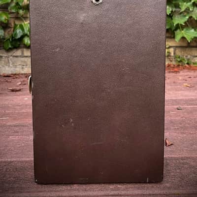 Rotary Connection Loaded 6x9 mini/travel/portable guitar speaker cabinet! Vintage 8 ohm speaker. Paisley grill cloth. Unique vintage style. 2026 - Dark brown tolex image 9