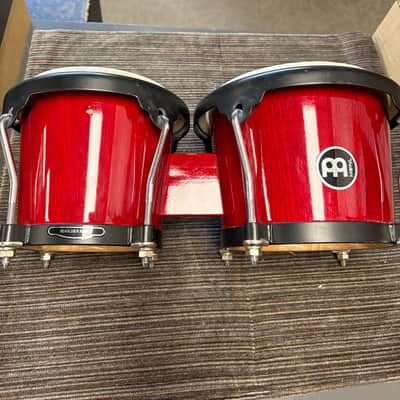 Meinl Headliner 8"x6.75" Bongos - Wine Red (Used) image 3