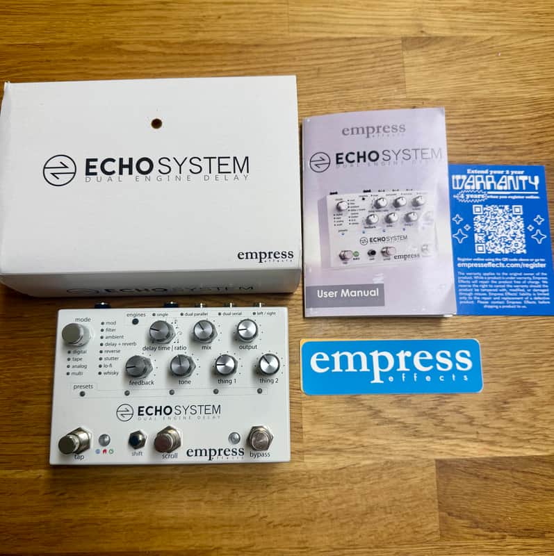 Empress Echosystem Dual Engine Delay