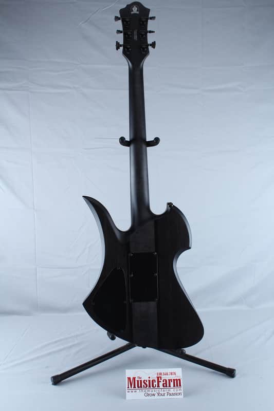 BC Rich Mockingbird ST Electric Guitar with Floyd Rose Satin Black