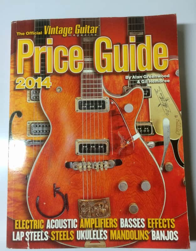 Vintage Guitar Magazine Price Guide 2014 image 1