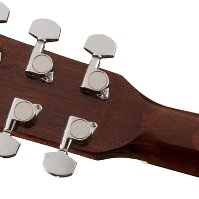Fender CD-60S Left Hand, Walnut Fingerboard - Natural image 5