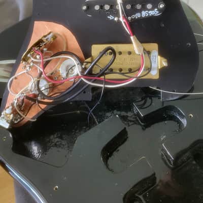 Fender Stratocaster ST-43HM made in Japan 2002 - Black image 15