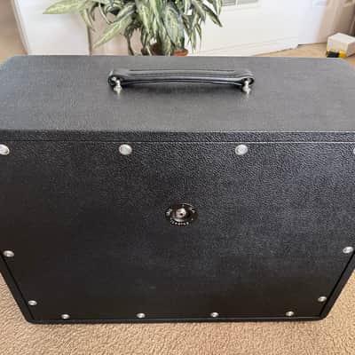 Bogner 1x12 Extension Cab in Black Tolex - Bluesbreaker Grille - Helios JB-45 - Celestion Creamback image 4