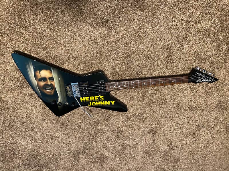 B.C.Rich USA Destroyer 1988 “Here’s Johnny” by Dan Lawrence image 1