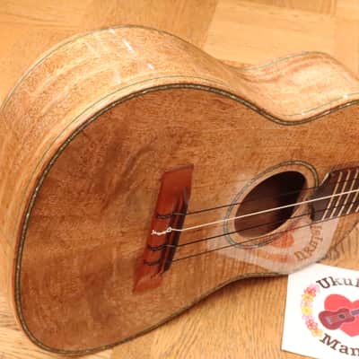 Maui Music Deluxe Mango Wood Shell Inlay TenorUkulele #5088 image 17