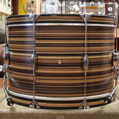 C&C Drum Company Player Date II Outfit in Brown Oyster 14x22 8x12 15x16 image 5