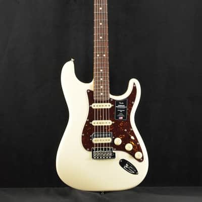 Fender American Professional II Stratocaster HSS Olympic White Rosewood Fingerboard image 2