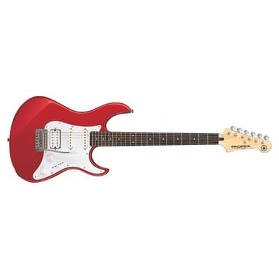Yamaha Pacifica PAC012 Series Six-String, Right-Handed Electric Guitar with Mahogany Body and Vintage Vibrato (Metallic Red) image 3