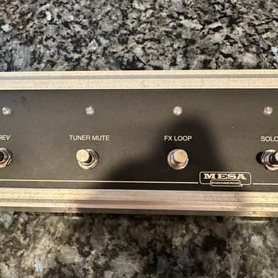 Mesa Boogie Roadster Dual Rectifier amp 8-button footswitch, 2000s - Black image 4