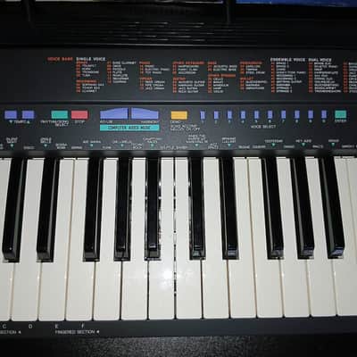 Yamaha PSR-2 Portatone Keyboard Synth IN BOX Super Clean with Power Supply Manual more retro lofi vintage image 5