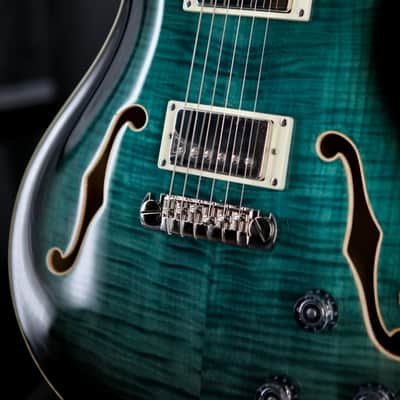 PRS SE Hollowbody II Piezo 2025 - Peacock Blue image 2