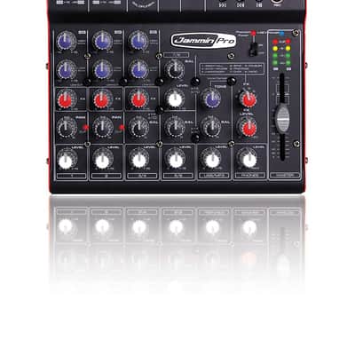 Jammin Pro - StudioMIX 1002FX - 10‐Channel Live Mixer with USB soundcard and DSP image 2