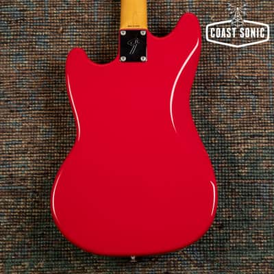 2010 Fender '69 Mustang Reissue Made in Japan - Red w/ Matching Headstock image 3