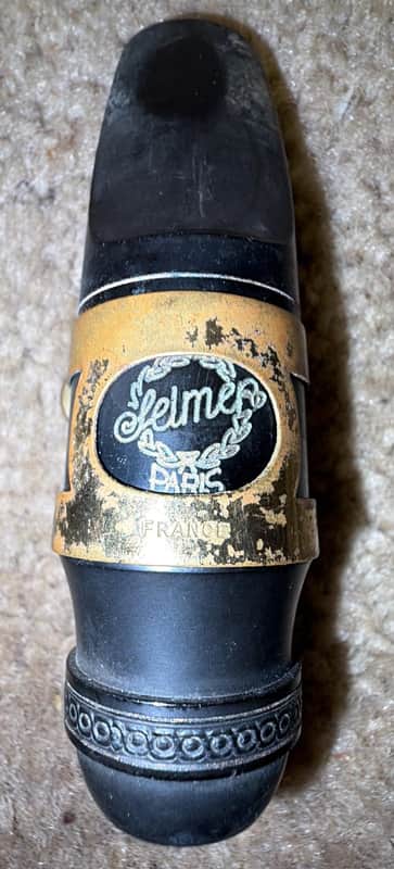 Vintage Selmer C* Alto Saxophone Mouthpiece W/ Ligature image 1