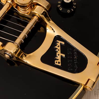 1981 Greco Super Real Custom EG1000 Black Beauty Vintage Guitar w/ Maxon Dry Z Pickups, Bigsby B7, Case image 8