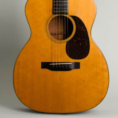 C. F. Martin  OM-18 Flat Top Acoustic Guitar (1931), ser. #46656, black tolex hard shell case. image 3