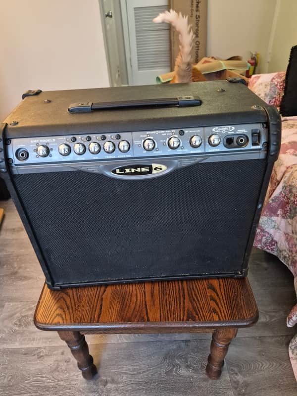 Line 6 Spider II 112 75-Watt 1x12" Digital Modeling Guitar Combo 2003 - 2006 - Black image 1