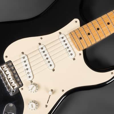 2004 Fender Custom Shop Eric Clapton Signature Stratocaster MN - Black | USA "Blackie" Noiseless Pickups Midboost | CoA OHSC image 8