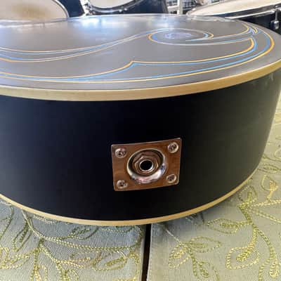 Johnson JR-550. Acoustic Electric Resonator.(W Hardcase)(Biscuit) image 19