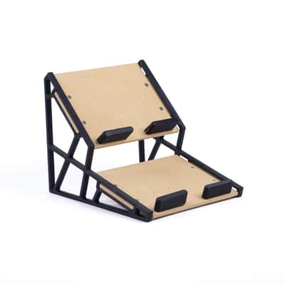 3DWaves Dual Tier Pedal Rack For Strymon Pedals (Nightsky, Volante, BigSky, TimeLine, Mobius) image 2